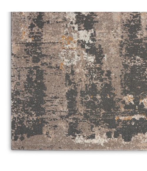 Nourison Ludlow Cream Grey LDW05 2 ft. 2 in. X 7 ft. 6 in. Rect. Rug