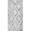 Nourison Dekor Grey Navy DEK05 2 ft. X 4 ft. Rect. Rug