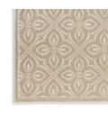 Nourison Washable Charm Silver Ivory WCH03 4 ft. X 6 ft. Rect. Rug