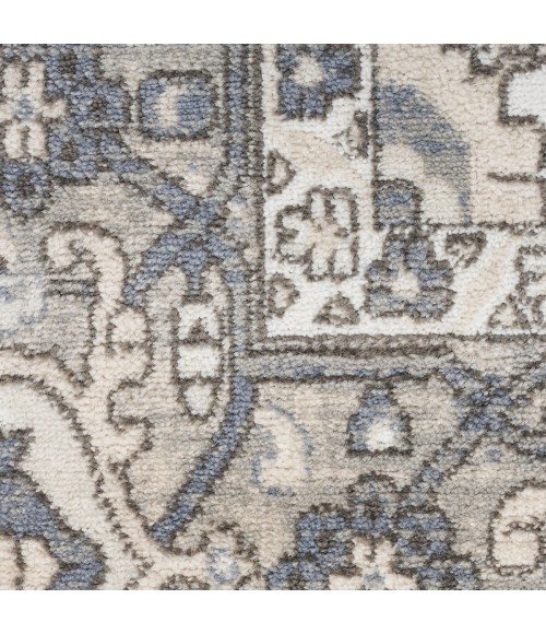 Nourison Concerto Ivory Blue CNC05 6 ft. X 9 ft. Rect. Rug