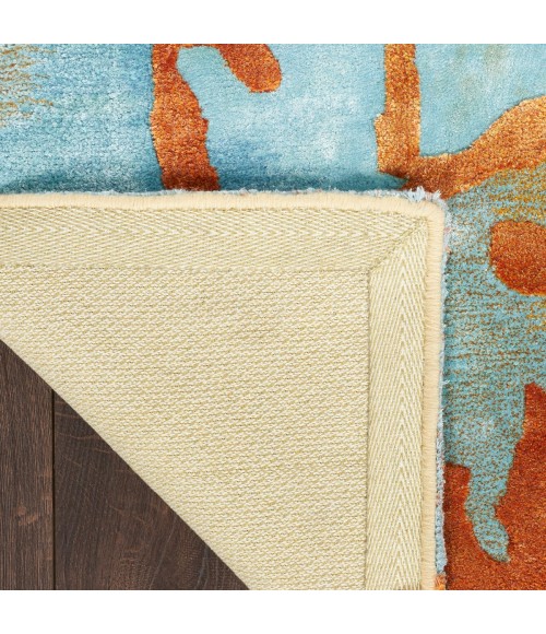 Nourison Prismatic Gold Multicolor PRS29 2 ft. X 3 ft. Rect. Rug