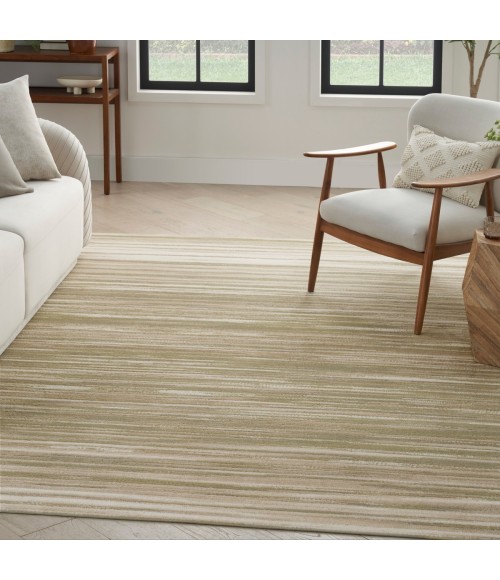 Nourison Jubilant Green Ivory JUB04 8 ft. X 10 ft. Rect. Rug