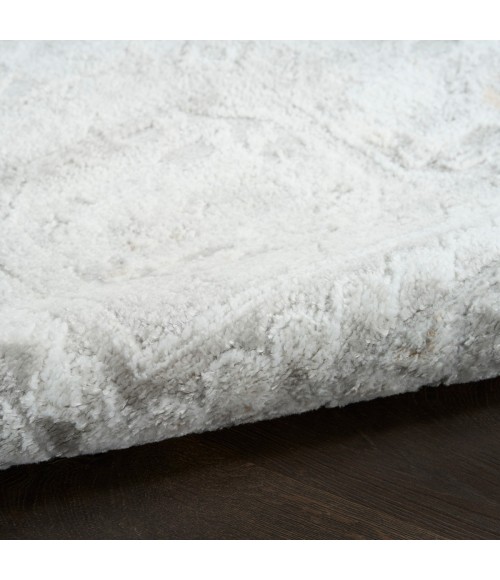 Nourison Dekor Grey DEK01 4 ft. X 6 ft. Rect. Rug