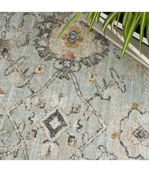 Nourison Oushak Home Mint OUS01 4 ft. X Round Rug