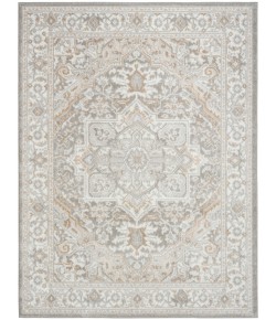 Nourison Dekor Light Grey DEK08 4 ft. X 6 ft. Rect. Rug