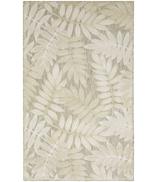 Nourison Aloha Ivory Sage ALH18 2 ft. 8 in. X 4 ft. Rect. Rug