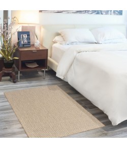 Nourison Courtyard Jute Ivory COU01 3 ft. X 5 ft. Rect. Rug