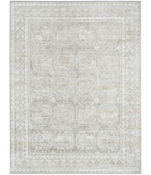 Nourison Dekor Grey DEK01 4 ft. X 6 ft. Rect. Rug