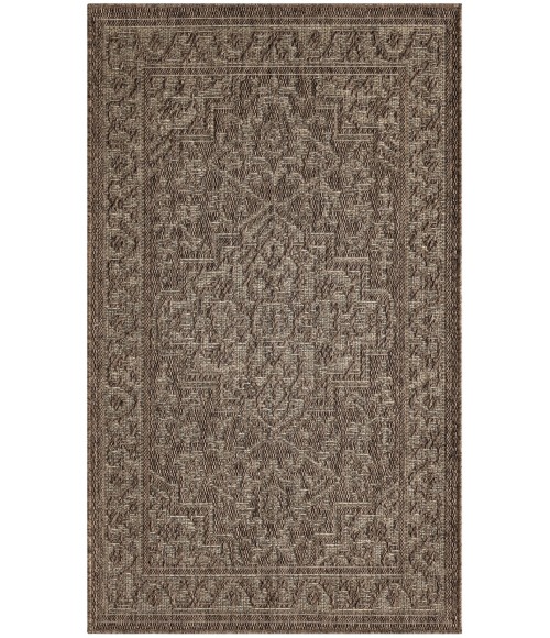 Nourison Tulum Brown TLM05 3 ft. X 5 ft. Rect. Rug