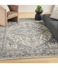 Nourison Concerto Ivory Blue CNC05 3 ft. 9 in. X 5 ft. 9 in. Rect. Rug