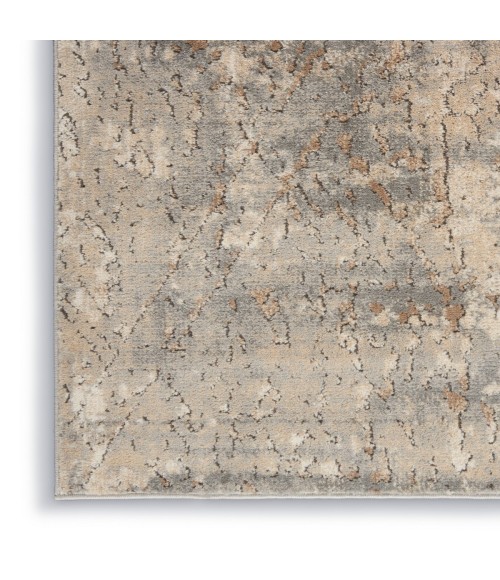 Nourison Concerto Beige Grey Rug CNC03 7 ft. 10 in. X 9 ft. 10 in. Rect. - Rugs Town Nourison Concerto Beige Grey CNC03 7 ft. 10 in. X 9 ft. 10 in. Rect. Rug