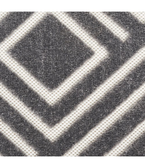 Nourison Casual Grey CSU03 5 ft. 3 in. X 7 ft. Rect. Rug