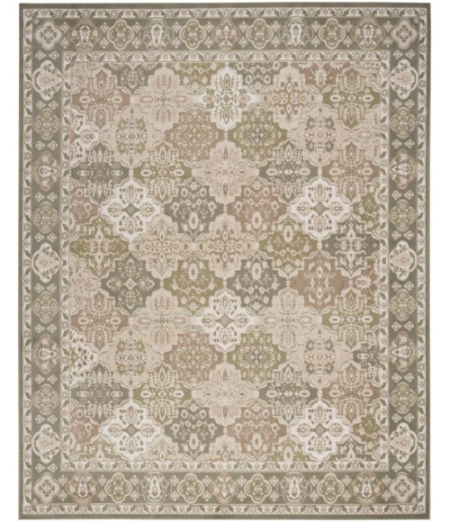 Nourison Grafix Green GRF31 7 ft. X 10 ft. Rect. Rug