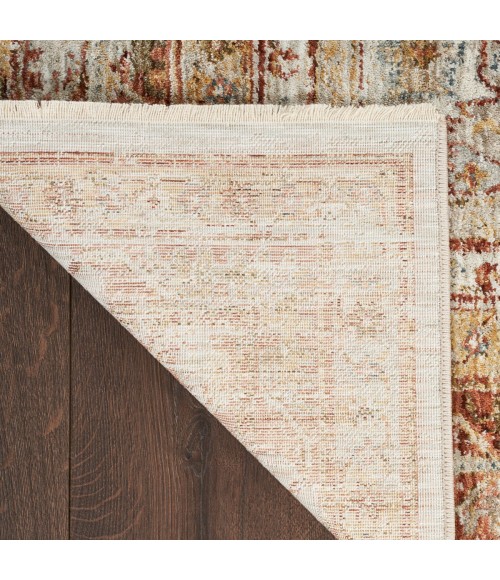 Nourison Petra Rust PTR01 2 ft. 3 in. X 10 ft. 2 in. Rect. Rug