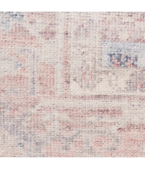 Nourison Vintage Washables Light Blue VWS07 2 ft. 2 in. X 8 ft. Rect. Rug