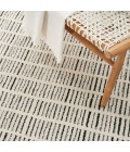 Nourison Cozy Modern Ivory Black CMD03 5 ft. 3 in. X 7 ft. Rect. Rug