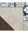 Nourison Dekor Grey Navy DEK02 5 ft. 3 in. X 7 ft. Rect. Rug