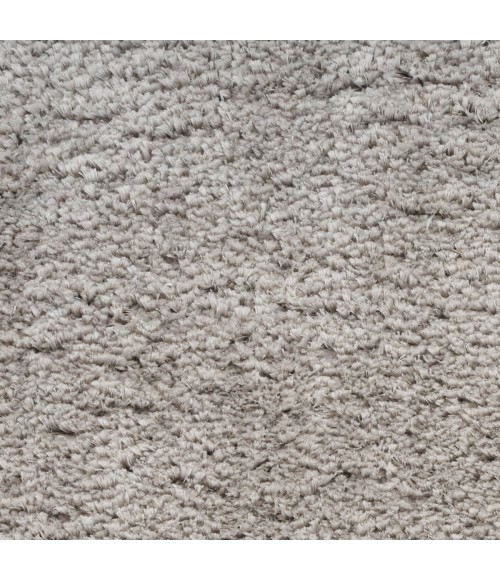 Nourison Luxurious Shag Silver LXR05 4 ft. X 6 ft. Rect. Rug