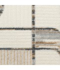 Nourison Nordic Ivory Multicolor NRC17 4 ft. X 6 ft. Rect. Rug
