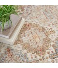 Nourison Petra Ivory Multicolor PTR01 5 ft. 3 in. X 7 ft. 8 in. Rect. Rug
