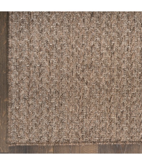 Nourison Tulum Brown TLM02 9 ft. X 12 ft. Rect. Rug