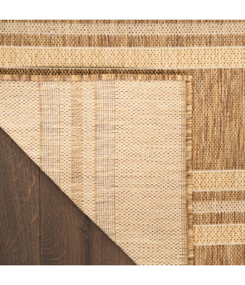 Nourison Horizon Indoor/Outdoor Natural HOZ05 6 ft. x 9 ft. Rect. Rug