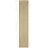 Nourison Tulum Taupe Grey TLM04 2 ft. 2 in. X 10 ft. Rect. Rug