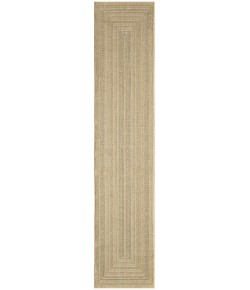 Nourison Tulum Taupe Grey TLM04 2 ft. 2 in. X 10 ft. Rect. Rug