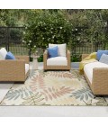 Nourison Aloha Ivory Rose ALH18 7 ft. 10 in. X 10 ft. 6 in. Rect. Rug
