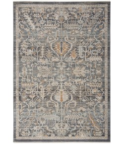 Nourison Nyle Navy Multicolor NYE02 5 ft. 3 in. X 7 ft. 10 in. Rect. Rug
