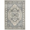 Nourison Concerto Ivory Navy CNC18 6 ft. X 9 ft. Rect. Rug