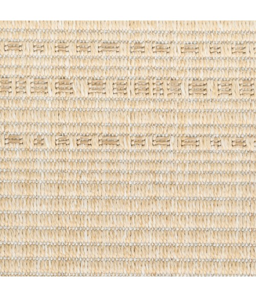 Nourison Tulum Cream TLM01 2 ft. 2 in. X 10 ft. Rect. Rug