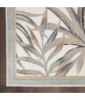 Nourison Pompeii Ivory Grey PMP02 7 ft. 10 in. X 9 ft. 10 in. Rect. Rug