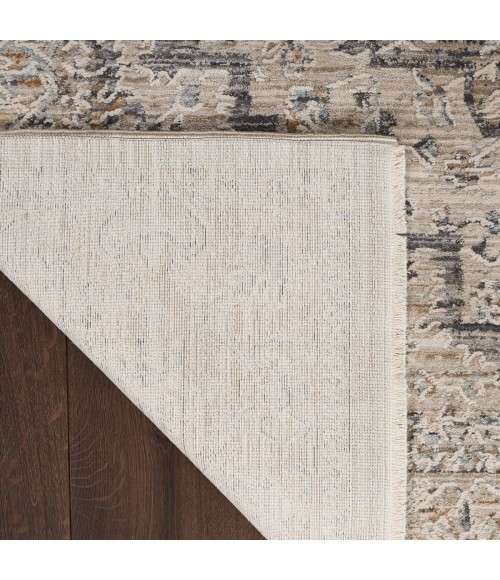 Nourison Nyle Ivory Taupe Rug NYE04 2 ft. 6 in. X 4 ft. 6 in. Rect. - Rugs Town Nourison Nyle Ivory Taupe NYE04 2 ft. 6 in. X 4 ft. 6 in. Rect. Rug