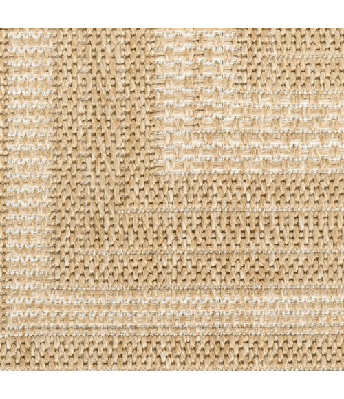 Nourison Tulum Taupe Ivory TLM04 8 ft. X Round Rug