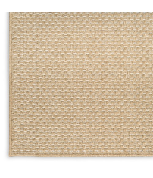 Nourison Tulum Taupe TLM03 2 ft. X 6 ft. Rect. Rug