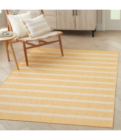 Nourison Positano Yellow Ivory POS03 5 ft. X 7 ft. Rect. Rug