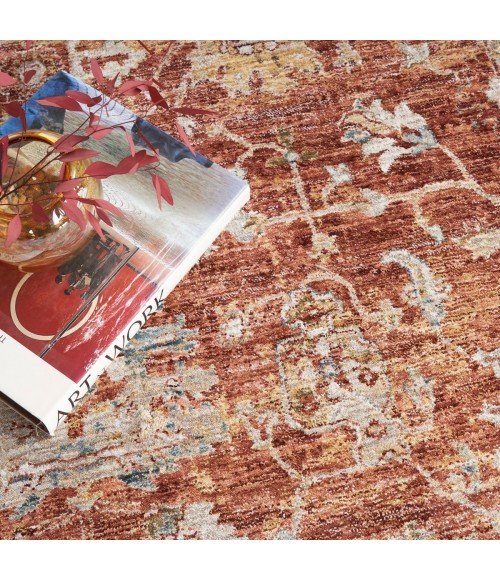 Nourison Petra Rust PTR02 3 ft. 11 in. X 5 ft. 11 in. Rect. Rug