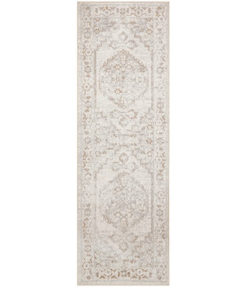 Nourison Astra Machine Washable Grey ASW11 2 ft. 2 in. x 8 ft. Rect. Rug