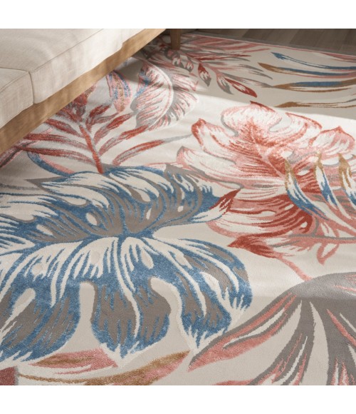 Nourison Seaside Multicolor SDS01 8 ft. X 10 ft. Rect. Rug