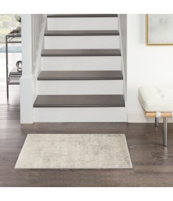 Nourison Concerto Cream Grey CNC01 2 ft. X 3 ft. Rect. Rug