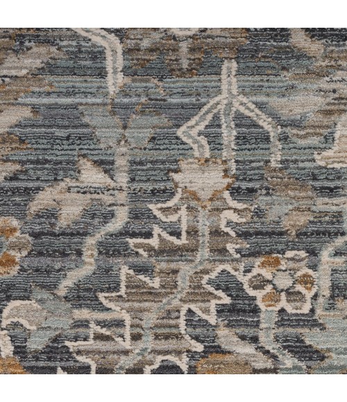 Nourison Nyle Navy Multicolor NYE02 2 ft. 3 in. X 10 ft. Rect. Rug