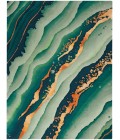 Nourison Prismatic Emerald Rug PRS30 8 ft. X 10 ft. Rect. - Rugs Town Nourison Prismatic Emerald PRS30 8 ft. X 10 ft. Rect. Rug