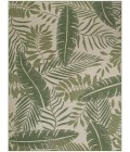 Nourison Garden Oasis Ivory Green GOA02 10 ft. X 14 ft. Rect. Rug
