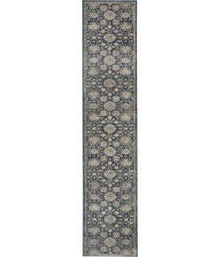 Nourison Concerto Blue Beige CNC06 2 ft. 2 in. X 10 ft. Rect. Rug