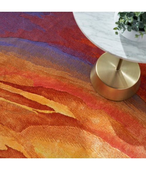 Nourison Prismatic Multicolor PRS25 6 ft. X 8 ft. Rect. Rug