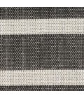 Nourison Positano Black Ivory POS03 8 ft. X 10 ft. Rect. Rug