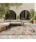 Nourison Aloha Grey Multicolor ALH17 7 ft. 10 in. X 10 ft. 6 in. Rect. Rug
