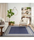 Nourison Horizon Indoor/Outdoor Navy HOZ03 9 ft. X 12 ft. Rect. Rug