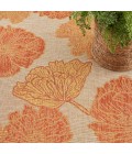 Nourison Garden Oasis Coral GOA04 10 ft. X 14 ft. Rect. Rug
